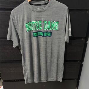 Notre Dame Fighting Irish Gray Short-Sleeve Tee